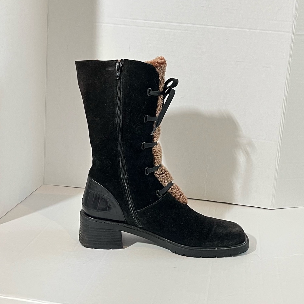 Stuart Weitzman Sherpa Lined Boots - Picture 9 of 11